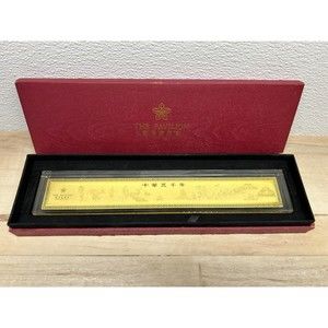 Vintage China History The Pavilion Shenzhen Desctop Decorative Clear Acrilic Bar